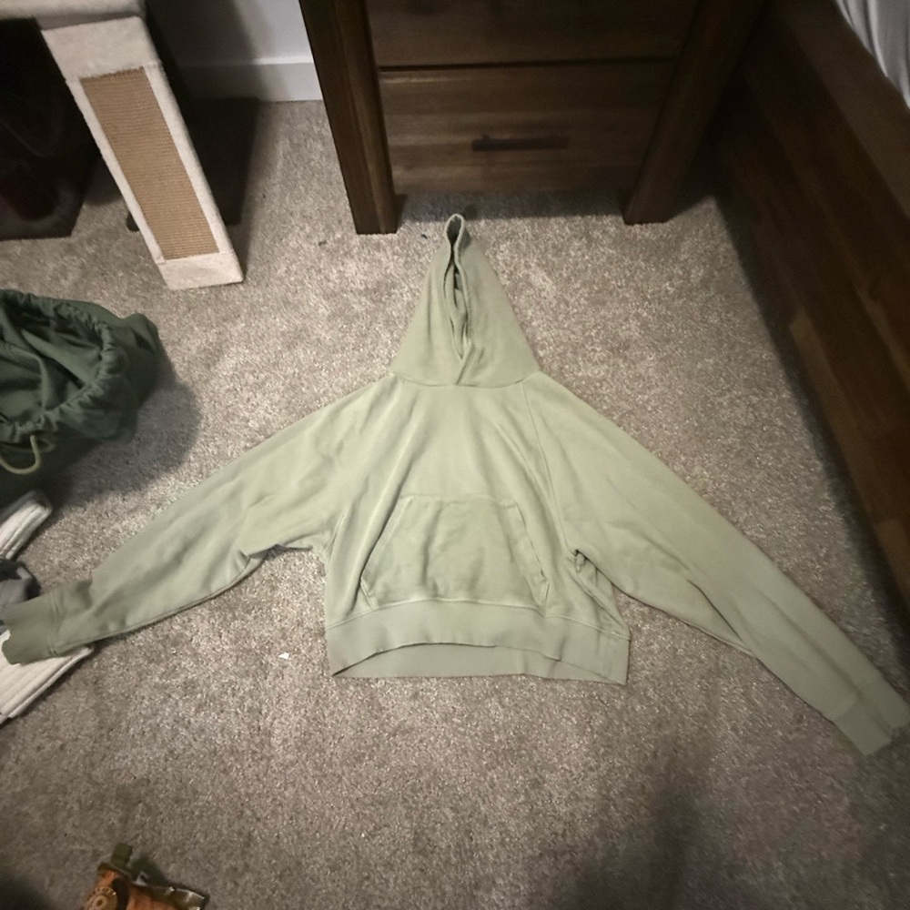Aerie Sage Green Hoodie